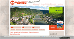 Desktop Screenshot of hauser-reisen.de